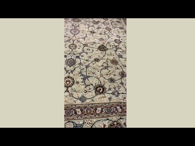 سجاد ايراني كاشان - صناعة و نسيج يدوي | مقاس: 4.79...