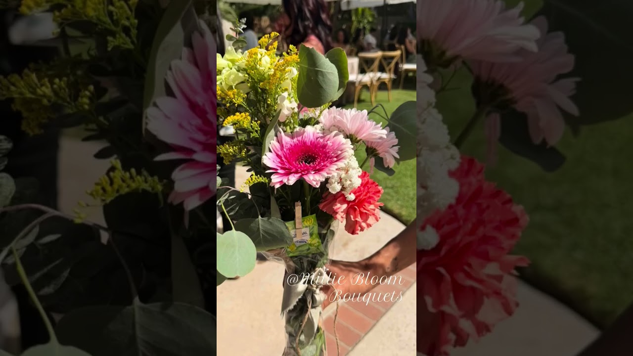 Promotional video thumbnail 2 for Millie Bloom Bouquets - Mobile Flower Bar