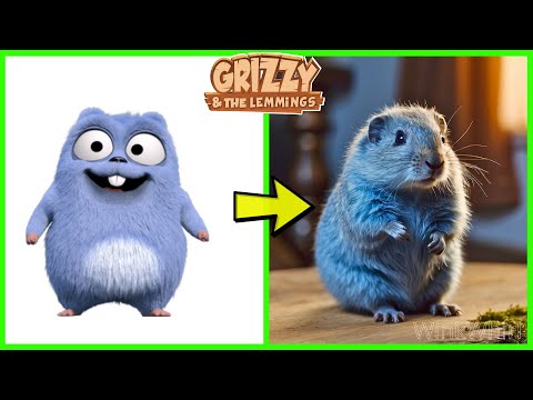 Grizzy And The Lemmings Characters in Real Life 2024