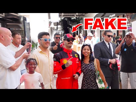 Sneaking Into F1 Grand Prix As A FAKE DRIVER !