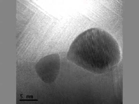 Au Nanoparticles on FeOx at 900 C