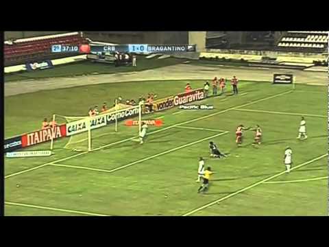 CRB 2 x 0 Bragantino Brasileirão Serie B 2015 1ª Rodada