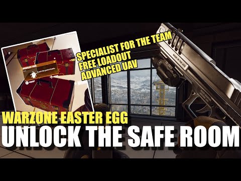 NEW Warzone Easter Egg Guide - Overlook Tower Safe Room Code