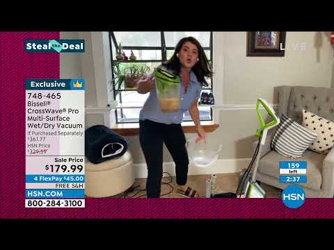 Bissell CrossWave Pro MultiSurface Wet/Dry Vacuum