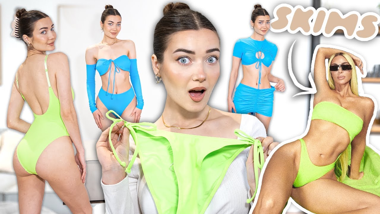 I SPENT $600 ON SKIMS NEW SWIMWEAR... IS IT WORTH THE HYPE!
