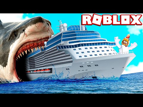 UNO SQUALO GIGANTE HA DISTRUTTO LA NOSTRA NAVE SU ROBLOX!!