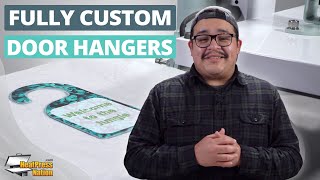 How To Make A Custom Door Hanger