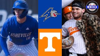 UNC Asheville vs #4 Tennessee | 2025 College Baseball