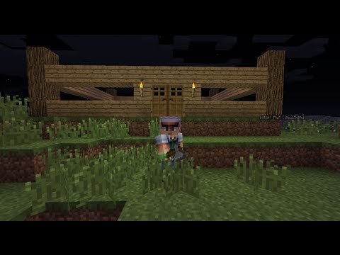 Pyro Play's Minecraft Survival Episode 02 Ash Gets Killed By Overpowered Mobs!!!
