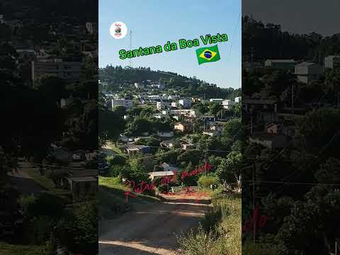 Cidade Santana da Boa Vista - Río Grande do Sul (Muito bonita)🇧🇷 #shorts #viral