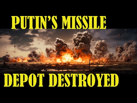 Breaking News: Ukraine hits missile storage depot in Russia, inferno sending hundreds fleeing