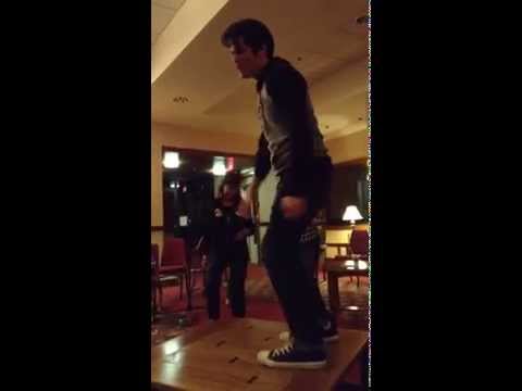 Dean Z , Dancing Queen intro - video by Susan Quinn Sand