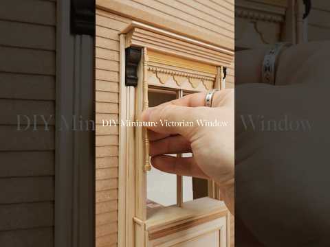 DIY Miniature Victorian Window ❤️