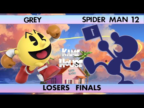 4o4 Kame House MIDLEVEL SLUMS 23 - Grey (Pac-Man) vs Spider man 12 (Min Min, G&W, King K. Rool) - LF
