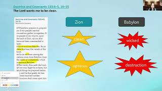 Doctrine and Covenants 133–134 Prepare Ye for the Coming of the Bridegroom” (LDS)