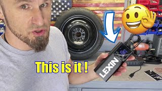 This is it! The best portable battery powered pump for your Motorcycle Car or Bicycle