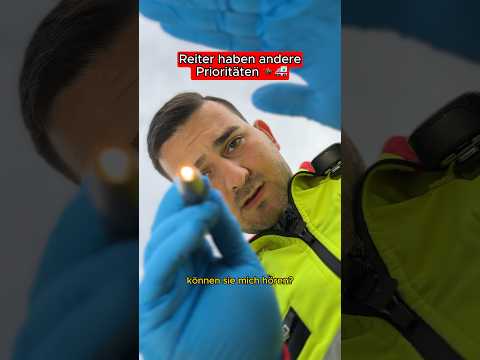 Riders have other priorities 🫠🚑🏇 #rescueservice