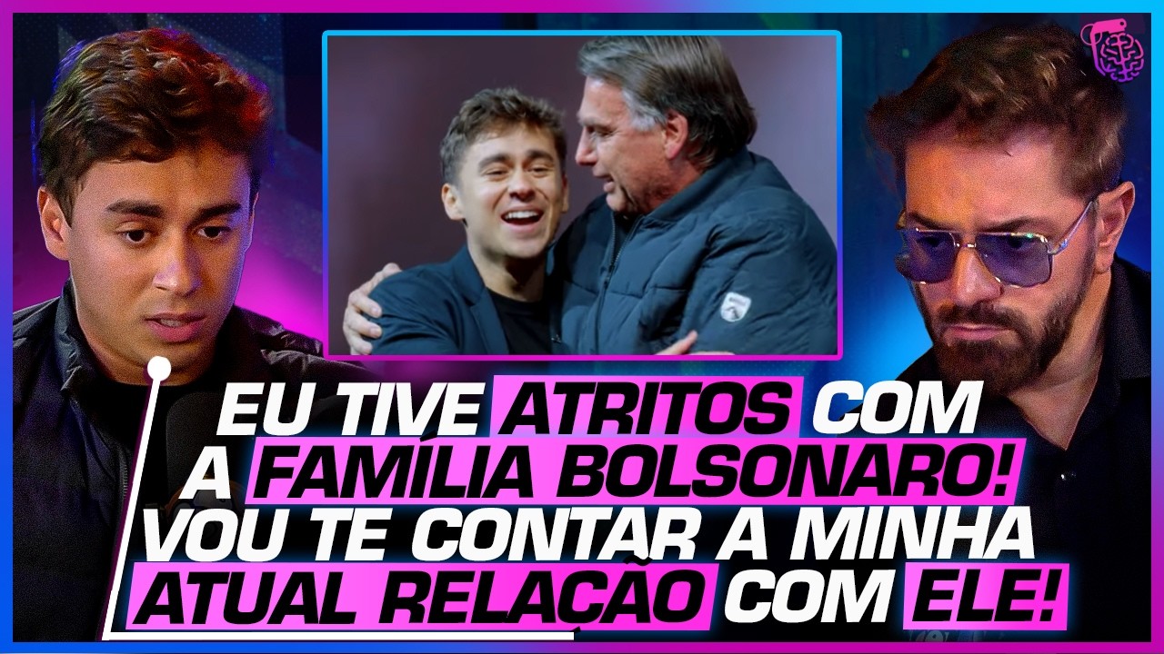 "O BOLSONARO NÃO É PERFEITO" NIKOLAS FERREIRA fala sobre sua RELAÇÃO com BOLSONARO e MARÇAL