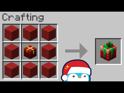 Craft Christmas Presents in Minecraft!