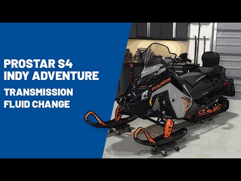 2023+ ProStar S4 INDY Adventure Transmission Fluid Change | Polaris Snowmobiles