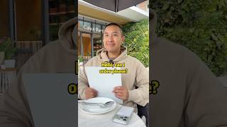 Restaurant English: How to order your meal and talk to the waiter