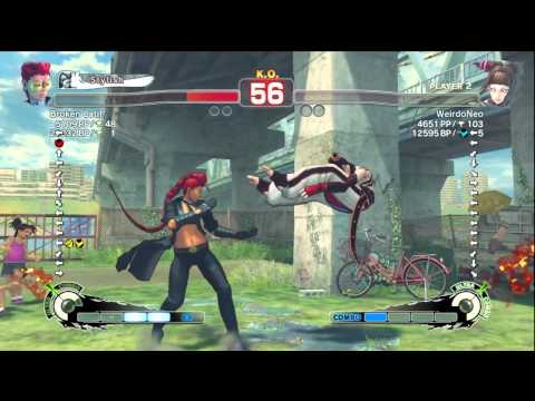 SSF4 AE Broken Tier Latif (Viper) Vs WeirdoNeo (Juri)