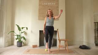 8 min Foot Fascia Release with Clare