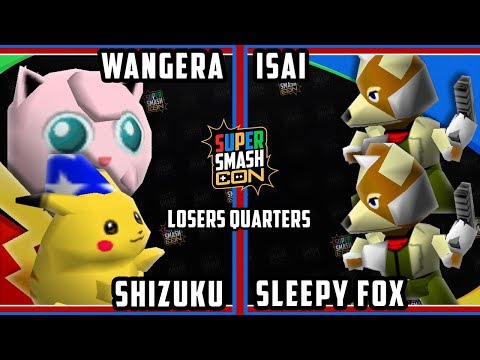 SSC 2018 SSB - Isai & Sleepy Fox Vs. Wangera & Shizuku - 64 Doubles Losers Quarters