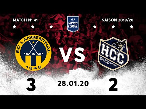 28.01.2020 SC Langenthal - Chaux de Fonds (3-2)
