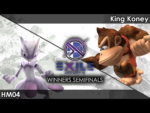 Project M: RVM | HM04 (Mewtwo) V SMT | King Koney (Donkey Kong) - Exile 100 Tournament SSBPM