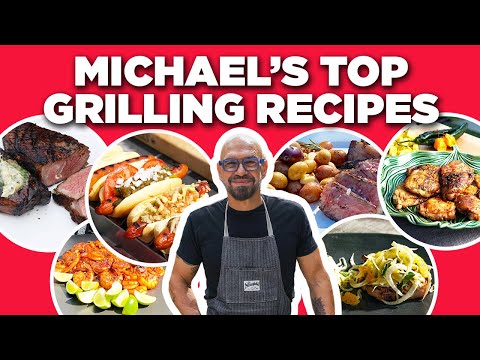 Michael Symon's Top Grilling Recipe Videos | Symon Dinner's Cooking Out | Food Network