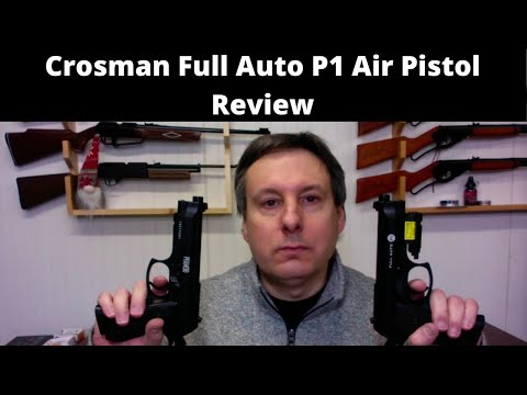 Crosman Full Auto P1 (CFAMP1L) Air Pistol Review