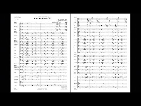 Raiders March by John Williams/arranged by Paul Lavender