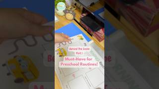 Back to School Printable Every Preschooler Needs! #backtoschool #behindthescenes #preschoollearning