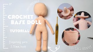 How to Crochet: Amigurumi Base doll pattern