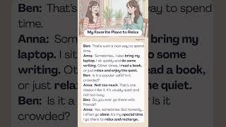 Talk About Our Favorite Places To Relax In Our City | Easy English Conversation for Beginners