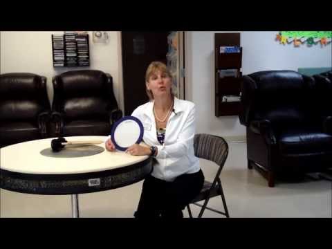 REMO Drum Table Exploration, 40 inch NSL Video by Becky Watson, Music for Wellness, LLC