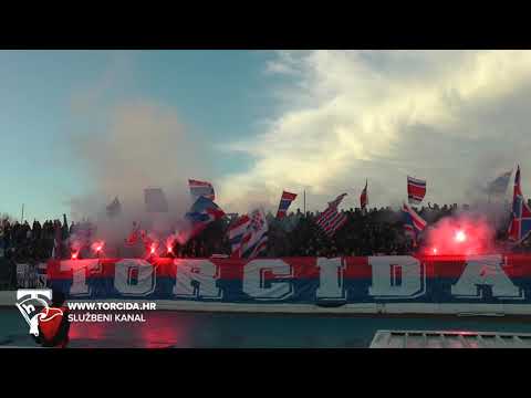Torcida Split / NK Osijek - HNK Hajduk Split 0:1 (19. kolo HT Prva Liga)
