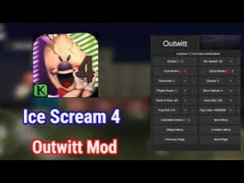 Ice Scream 4 Outwitt mod Download link in description box.