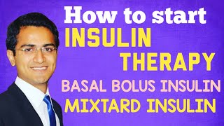 INSULIN TREATMENT FOR DIABETES | HOW TO START INSULIN ON A PATIENT | DIABETES MELLITUS TREATMENT |