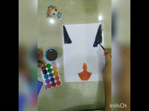 Easy independence day painting| easy painting 🎨| by Hanshitha ✨