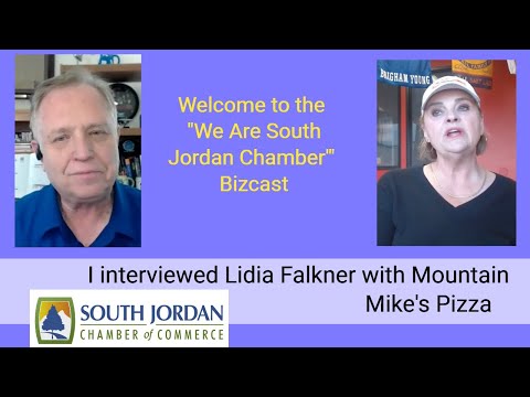 Mountain Mike's Pizza with Lydia Falkner - South Jordan Chamber BizCast