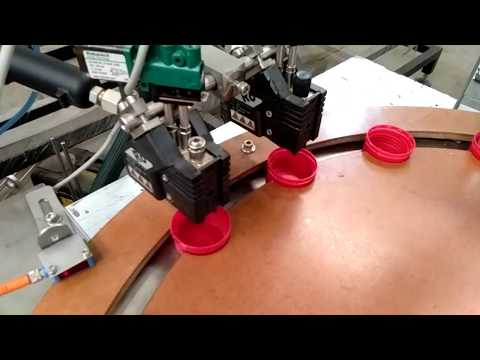 Wad Inserting Machine with Hot Glue Attachment
