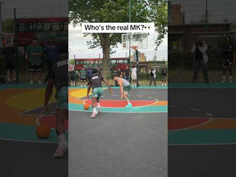 MKB vs Matt Kiatipis 👀 #basketball #streetball #1v1