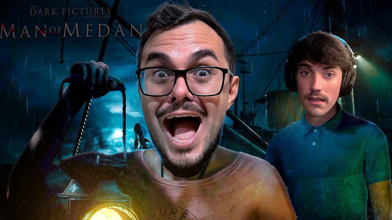 JOGANDO THE DARK PICTURES ANTHOLOGY: Man of Medan COM O MOUNT