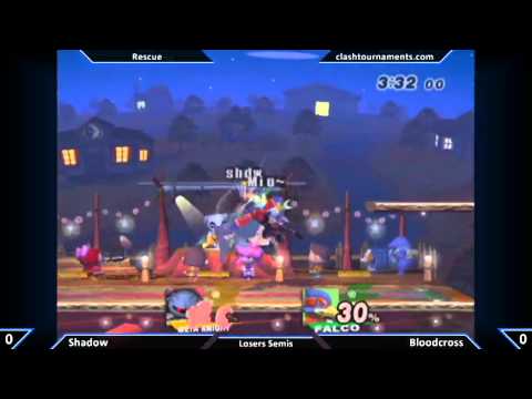 Rescue - Shadow vs Bloodcross - Losers Semis - SSBB
