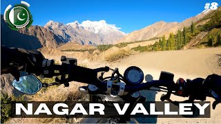 Riding unreal Nagar Valley, Pakistan Motorcycle Vlog EP8