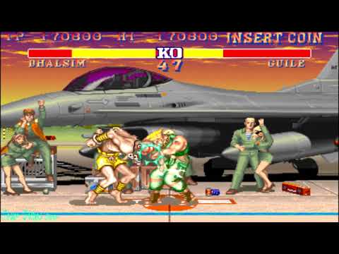 Street Fighter 2: Champion Edition - Dhalsim (Arcade) Hardest