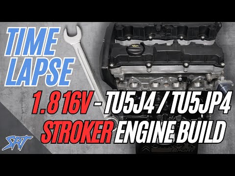 SRT - Stop-Motion Race Engine Build TU5J4 / TU5JP4 Stroker Kit 1800ccm 16v Citroen / Peugeot - 4K