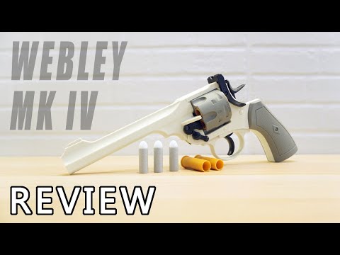 Webley and Scott Shell Ejecting Nerf Revolver